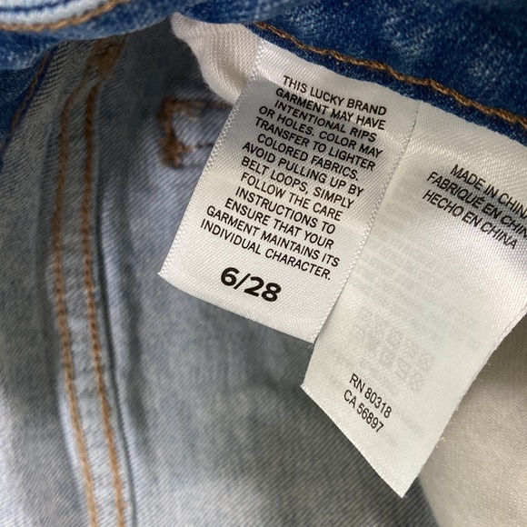 Lucky Brand Denim Shorts The Roll up - Picture 12 of 12